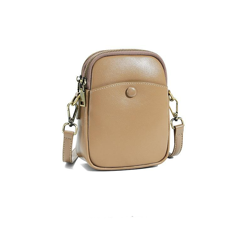 Cow Leather Women Phone Bag Shoulder Bag Crossbody Bag